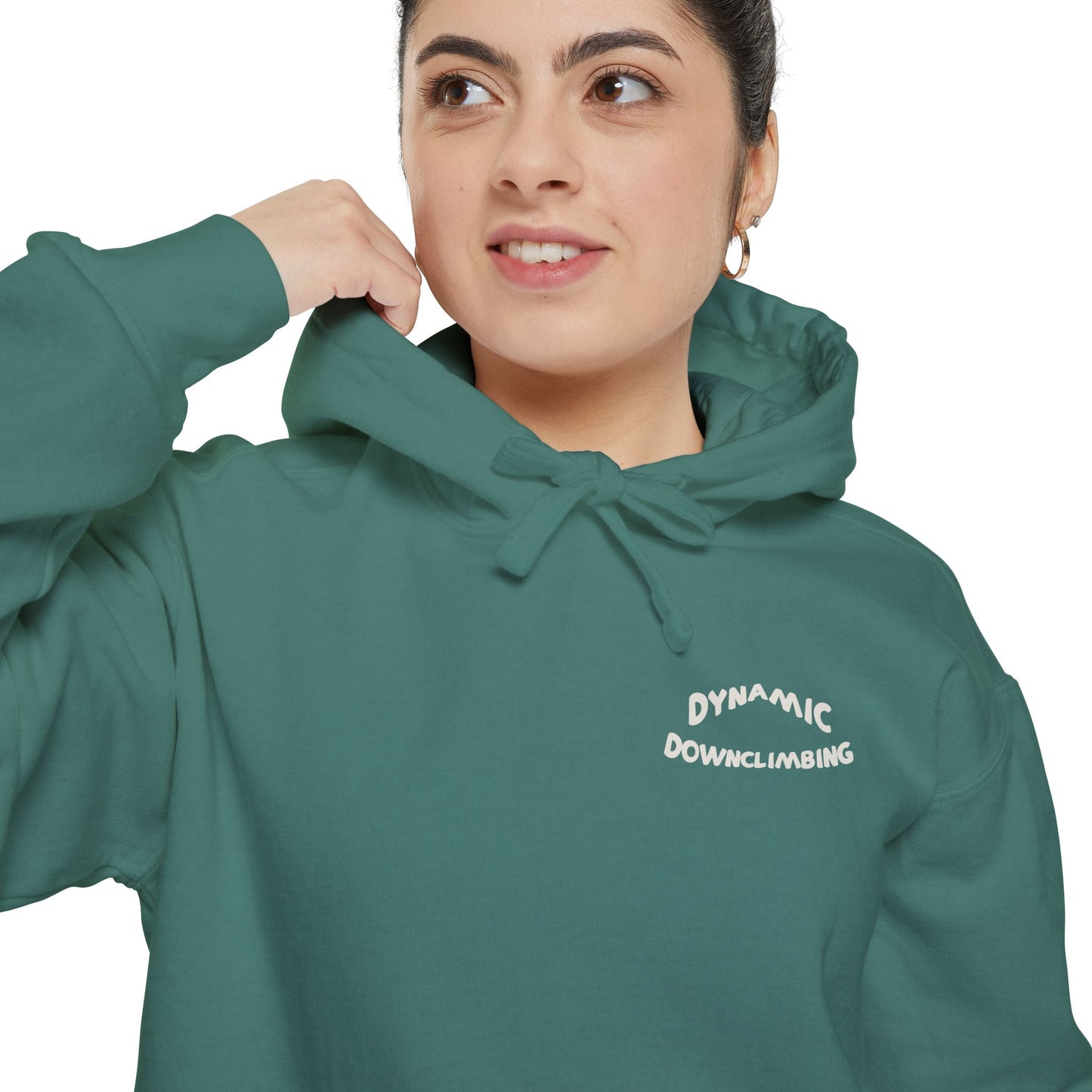 'Falling Is Just Dynamic Downclimbing' - Hoodie
