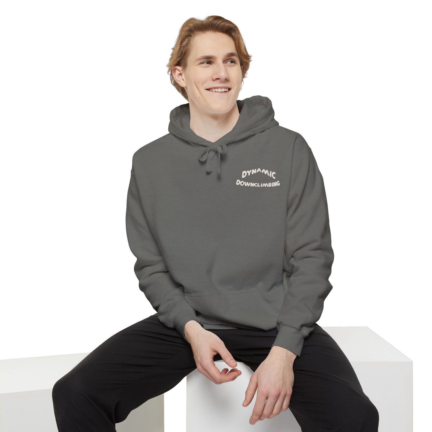 'Falling Is Just Dynamic Downclimbing' - Hoodie