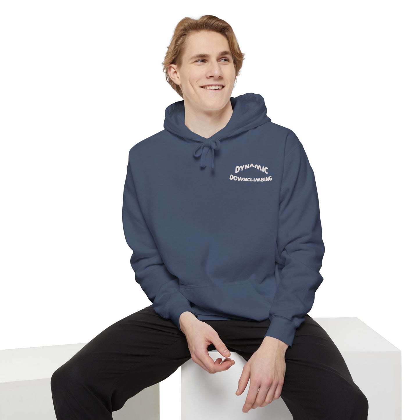 'Falling Is Just Dynamic Downclimbing' - Hoodie