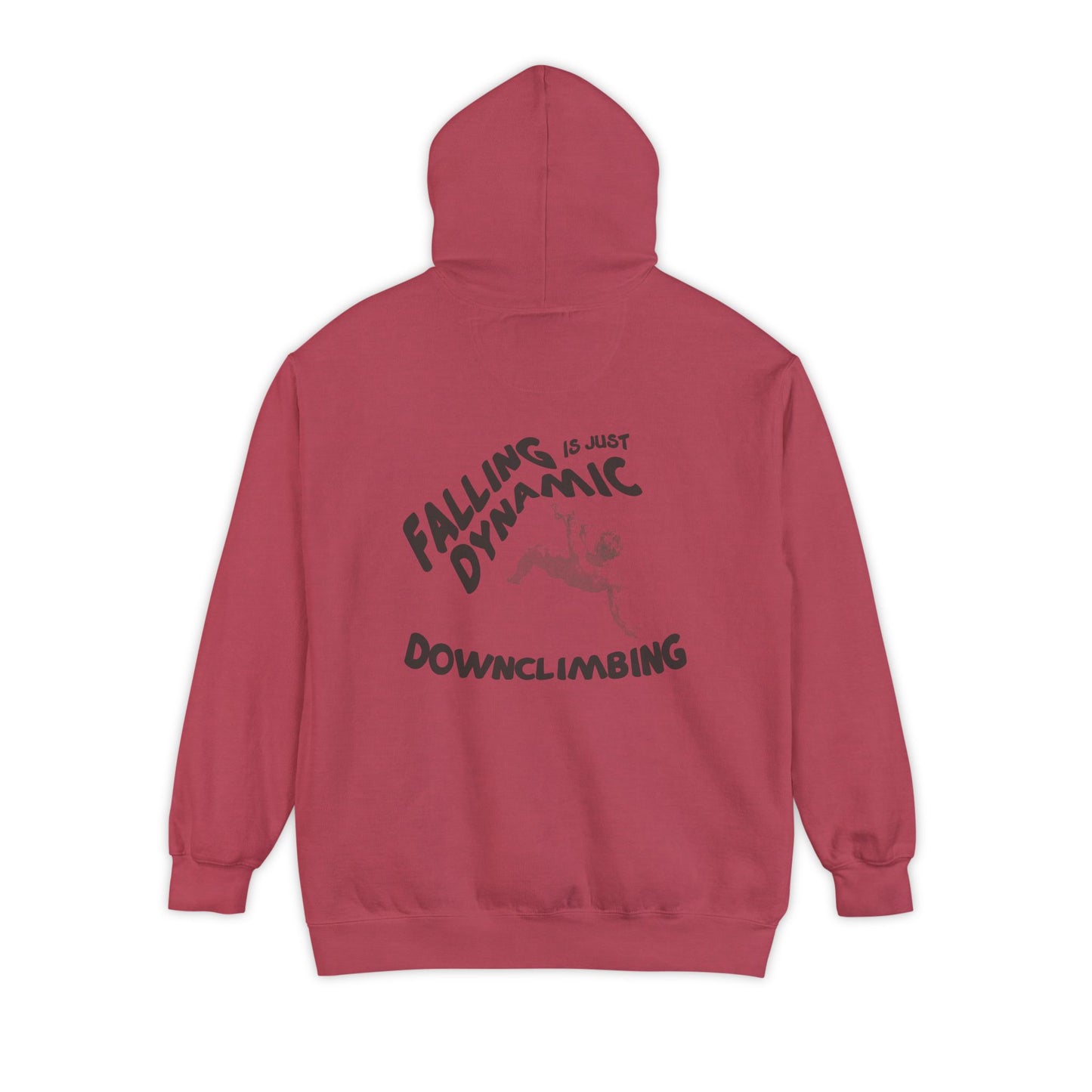 'Falling Is Just Dynamic Downclimbing' - Hoodie