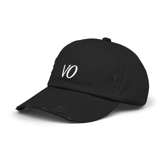 'VO' Distressed Cap