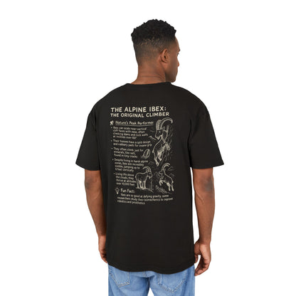 Slope Goat Graphic - Oversized Acid Washed Tee