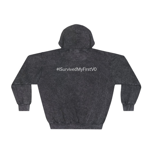 '#ISurvivedMyFirstVO' premium materials, and optimized design Hoodie
