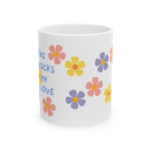 'Climbing Plastic Rocks Until My Parents Love Me' - Mug